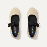 The Kids Tux Bow Mary Jane - Ivory